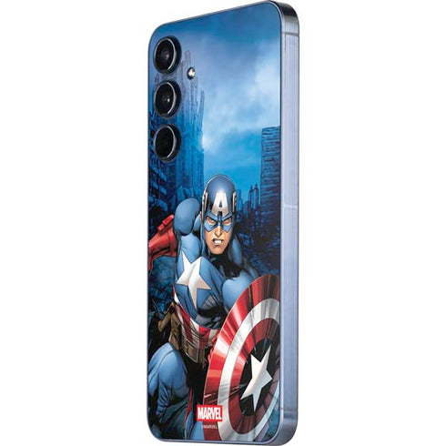 Marvel Captain America Portrait Galaxy A55 5G Skin